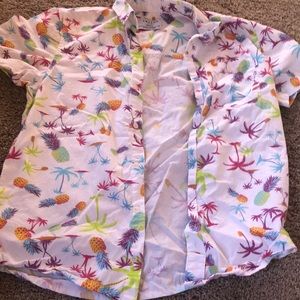 Tropical Button Up